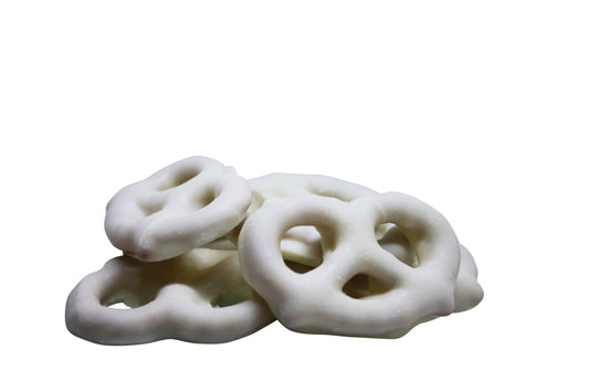 White Chocolate Mini Pretzels