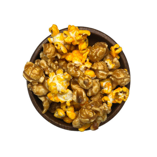 Caramel and Cheese Mix Popcorn