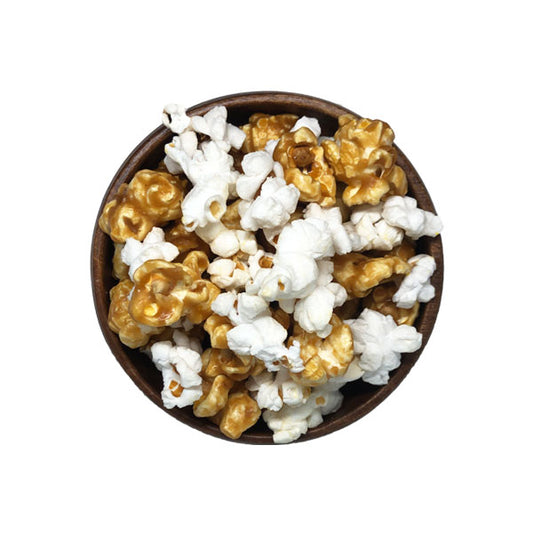 Caramel and Plain Mix Popcorn